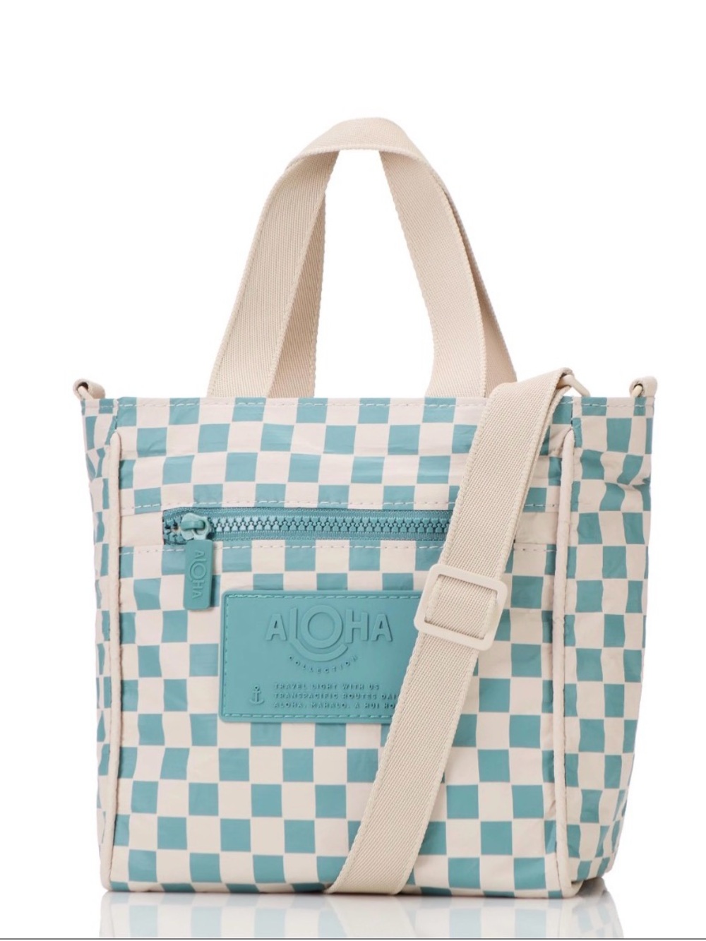 Sold out! Check Crossbody in Tide on Sandstone | ALOHA Collection
